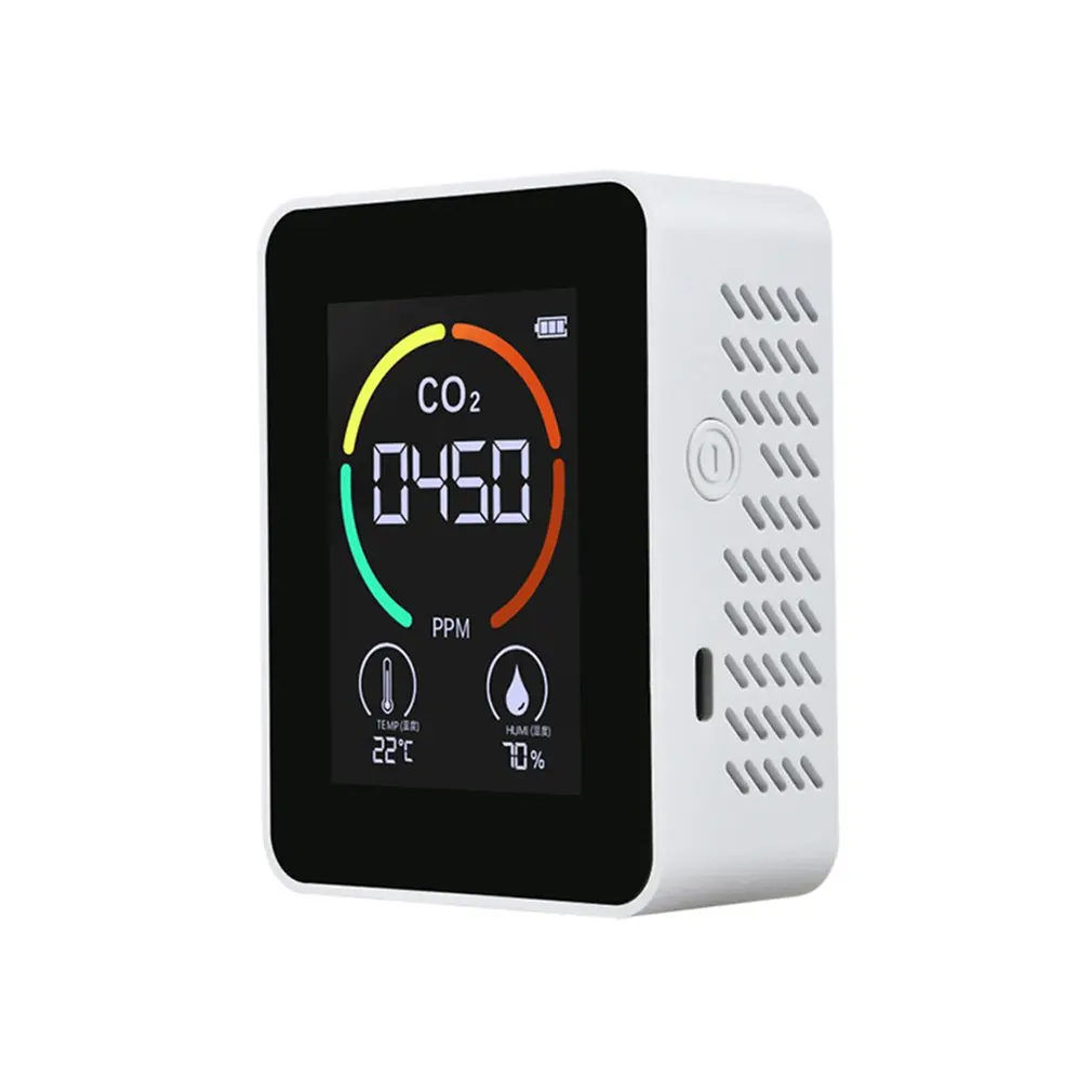 Indoor CO2 Sensor CO2 Meter Digital Air Detector Intelligent Air