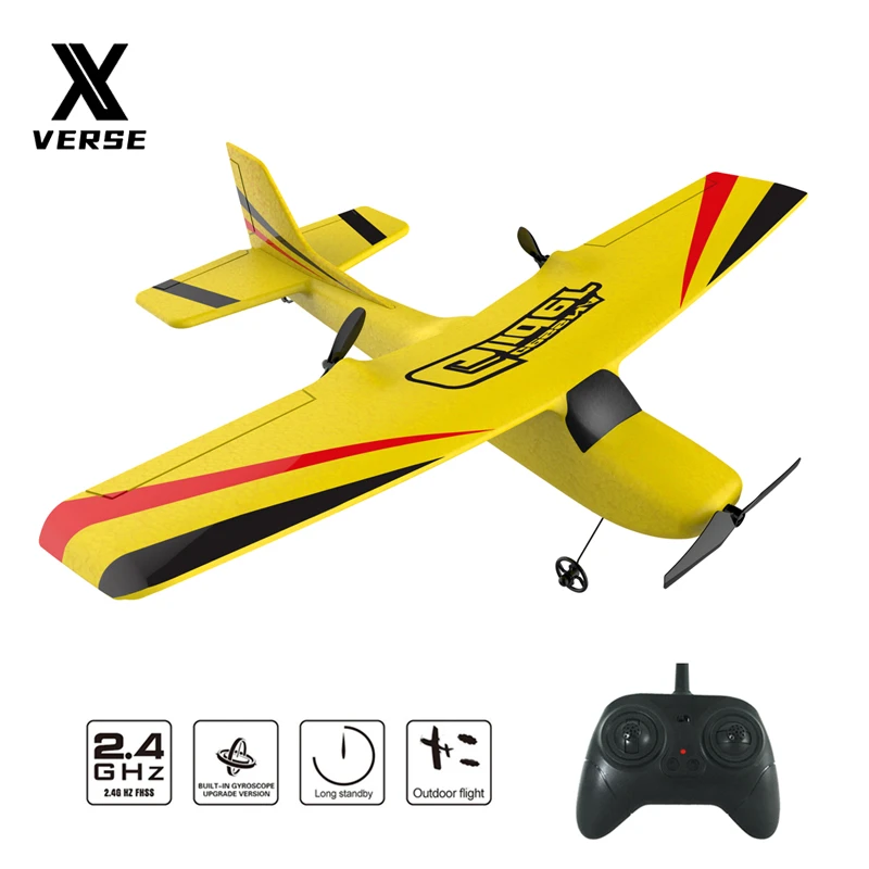 Outdoor RC Airplane Outdoor Electric Fixed Wing Plane 2.5G Radio Remote