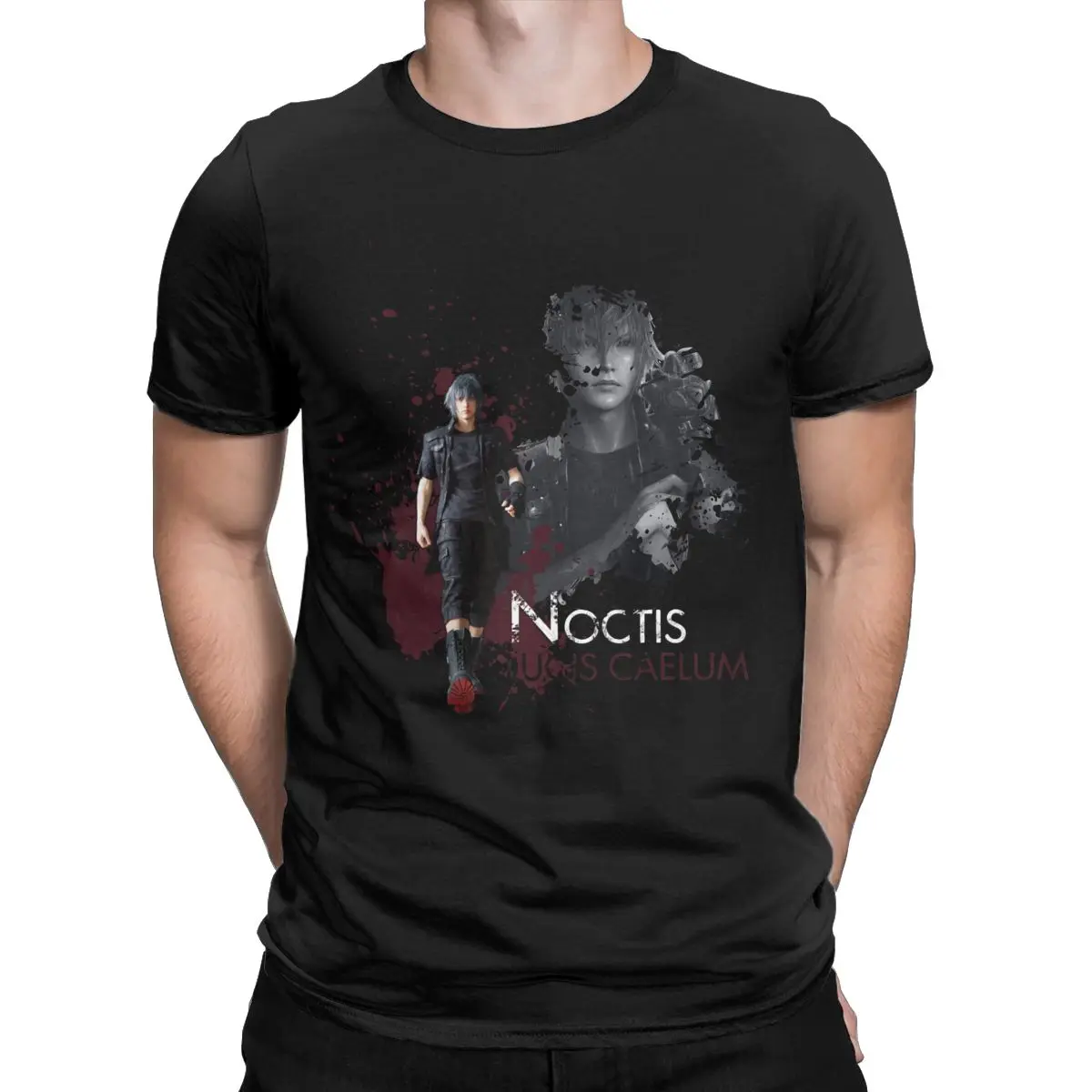 

Noctis Final Fantasy XV T Shirt for Men Women T Shirts Funny Tee Shirt Short Sleeve O Neck T-Shirt Pure Cotton Plus Size Tops