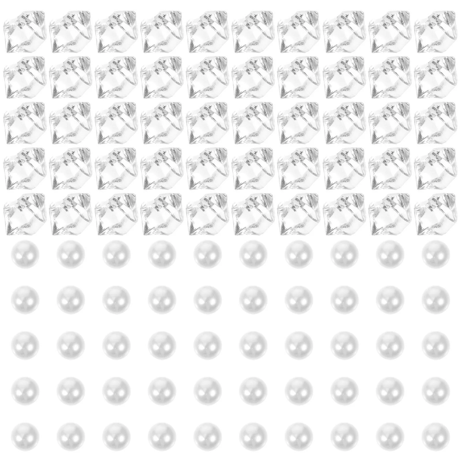 

100pcs Beads Aquarium Beads Stone Multi-use Delicate Stone Bead Delicate Beads Fillers