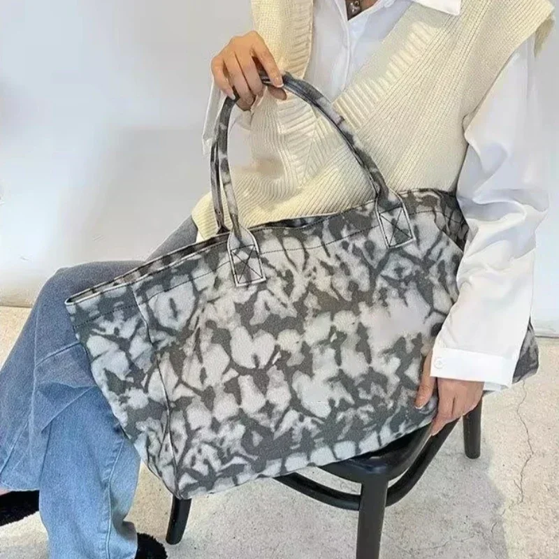 2025 حقيبة قماشية جديدة محمولة باليد ذات سعة كبيرة...