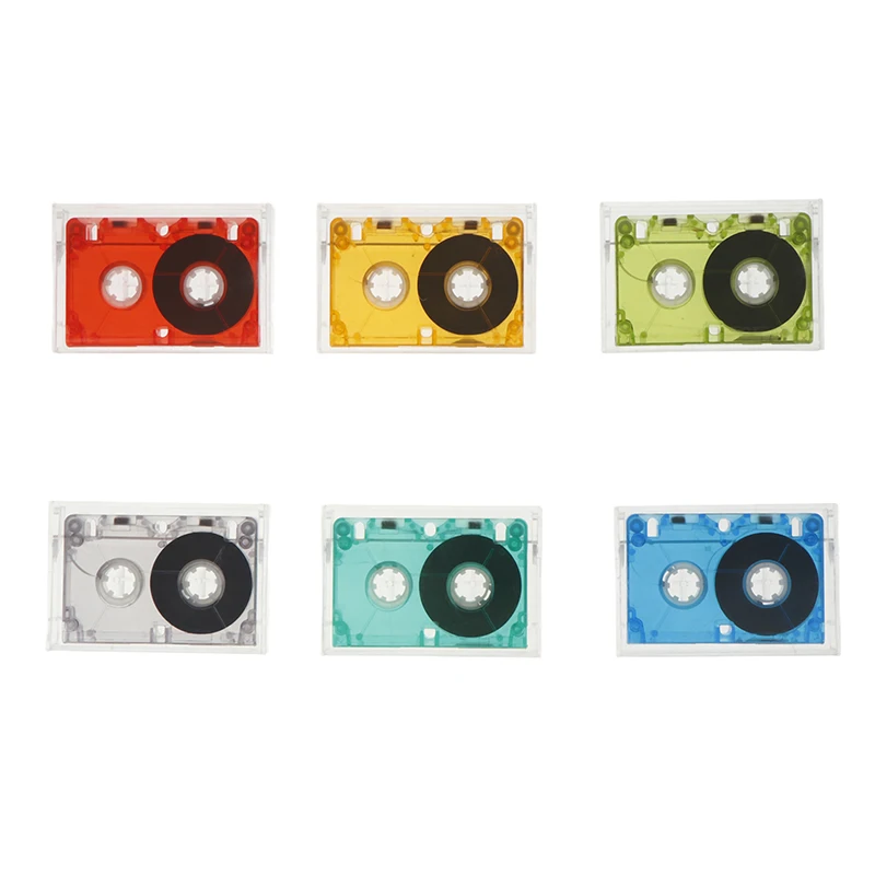 5*3.4CM Standard Cassette Blank Tape Player Empty 60 Minutes Magnetic Audio Tape Recording Speech Music Recording