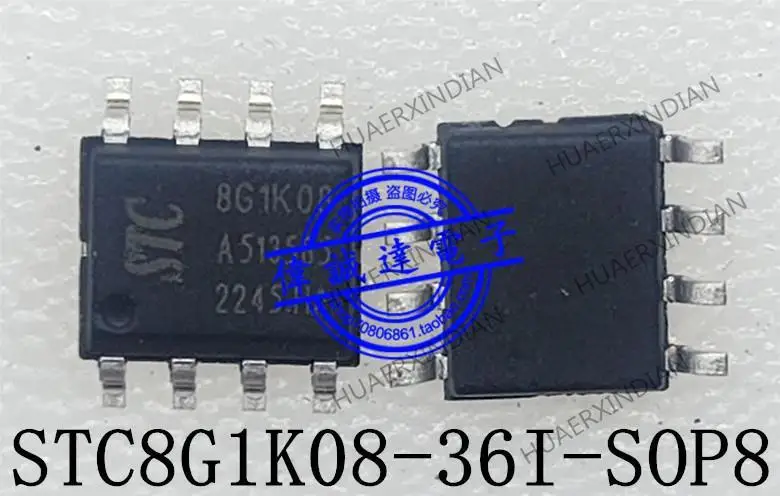 

New Original STC8G1K08-36I-SOP8 printing 8G1K08 SOP8 3