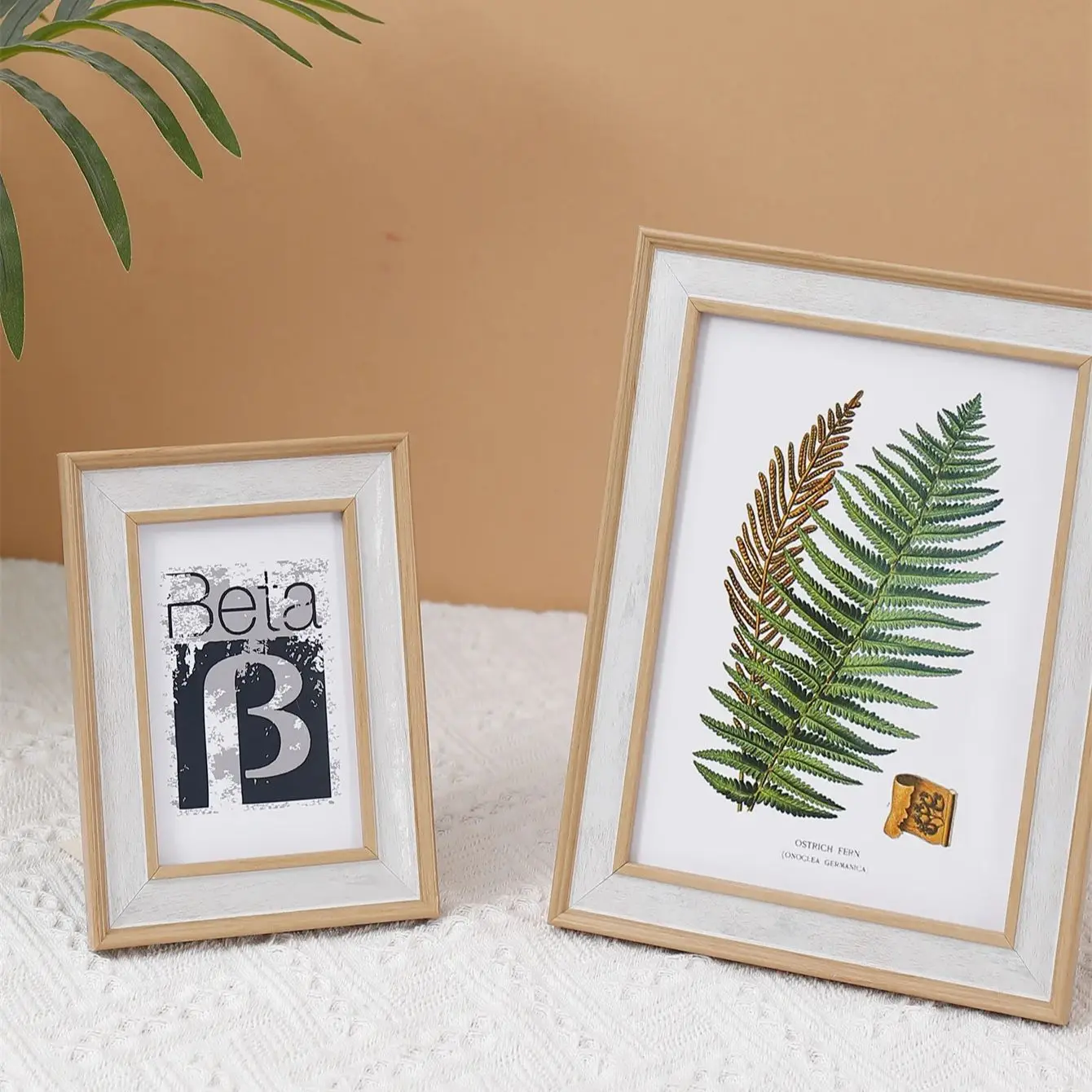 Natural Wooden Picture Frames Classic Photo Frame For Wall Hanging With Plexiglass Pictures Frame Photo Decor