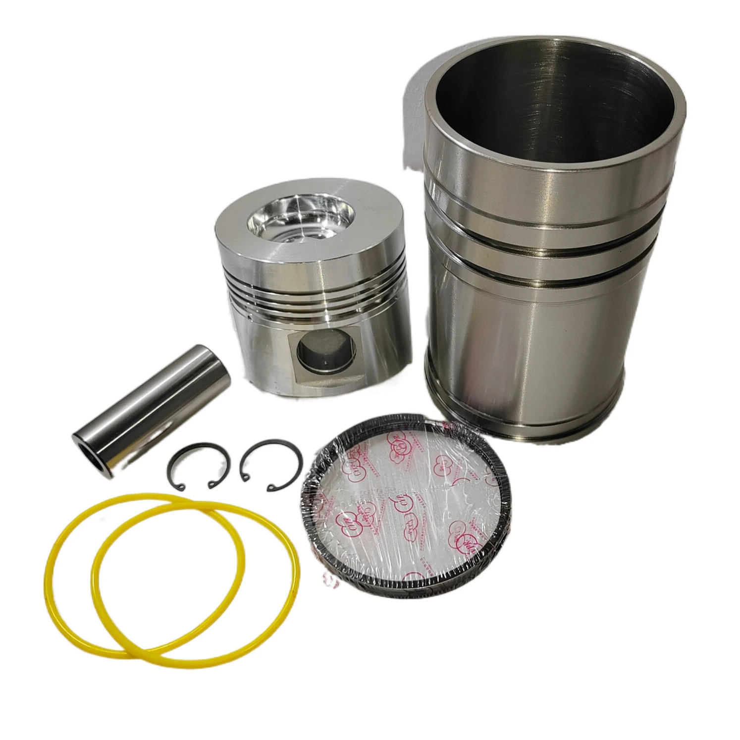 Qualidade Oem Manga do Cilindro e do Pistão do Forro Kit Pequeno Motor Diesel Refrigerado a Água Tempos Zs1115 06 Pcs