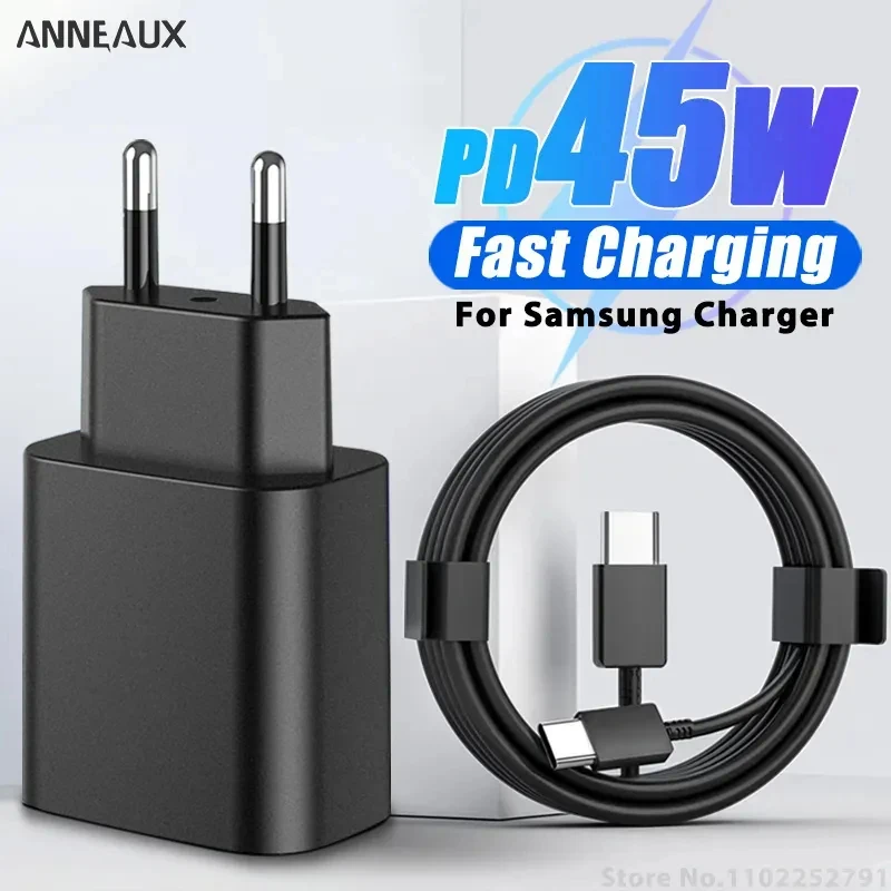 Samsung Galaxy S21 Fe 5g Ladegerät Original-Handy-Ladeger-t-Pd-45w-supers-chn-elles-ladeger-t-f-r-samsung