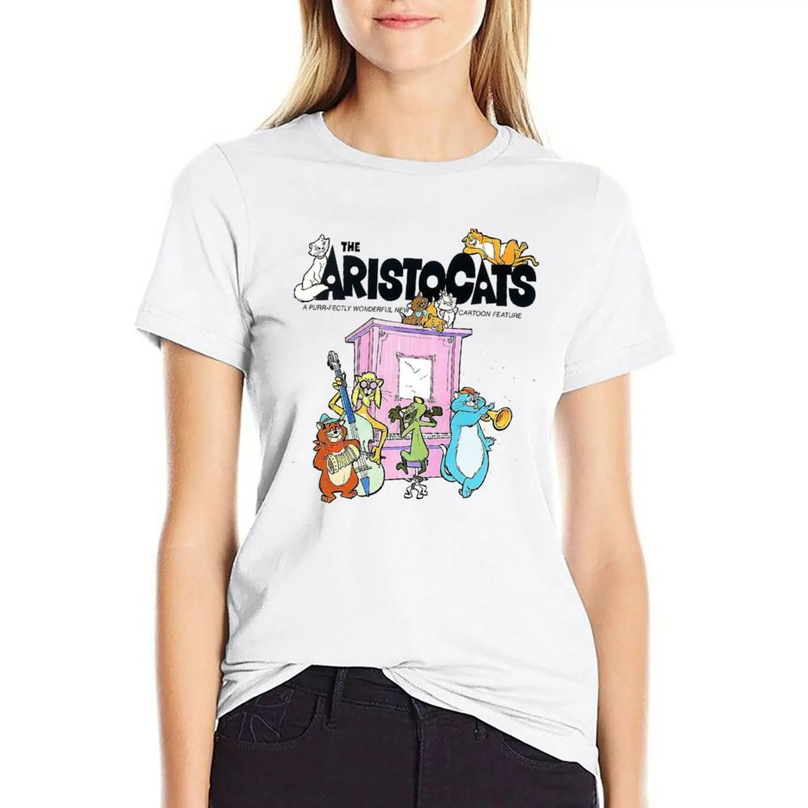 

Lets cheer each others on T-shirt summer top vintage clothes plain t shirts for Women