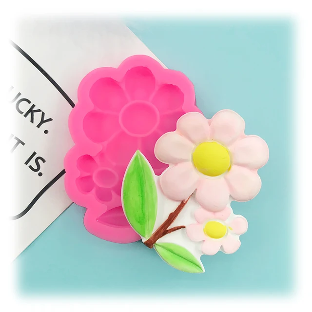 1Dcs Napfényvirág -Formatervezés Penész Csokoládé Cukorkához Fondant Kézzel Készített Barkács Torta Szerszám Gipsz Gyertya Művészet Szilikon - Image 6
