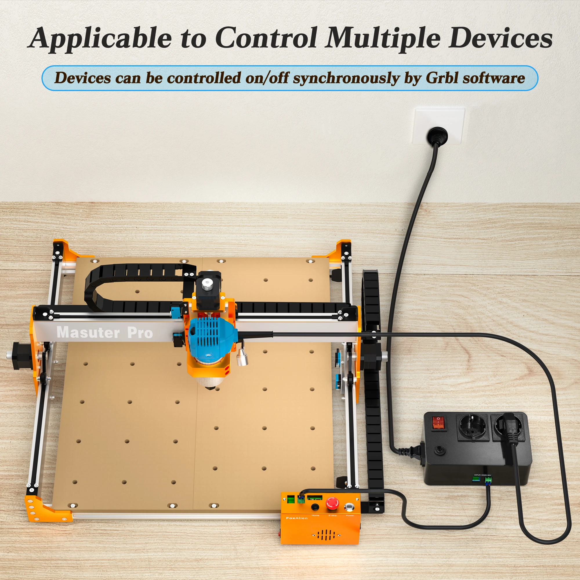 foxalien rele inteligente para maquinas cnc dispositivo adicional 05