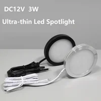 Dimmable LED Spot Light 3W 12V Surface Mounted Mini Interior Spotlights for Camper Van Caravan Motorhome Boat Cabinet Puck Lamp 1