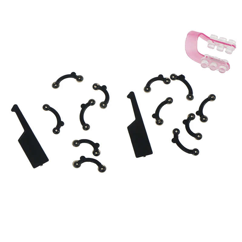 6Pcs/Set Beauty Nose Up Lifting Bridge Shaper Massage Tool No Pain Nose Shaping Clip Clipper Women Girl Massager 3 Size 3