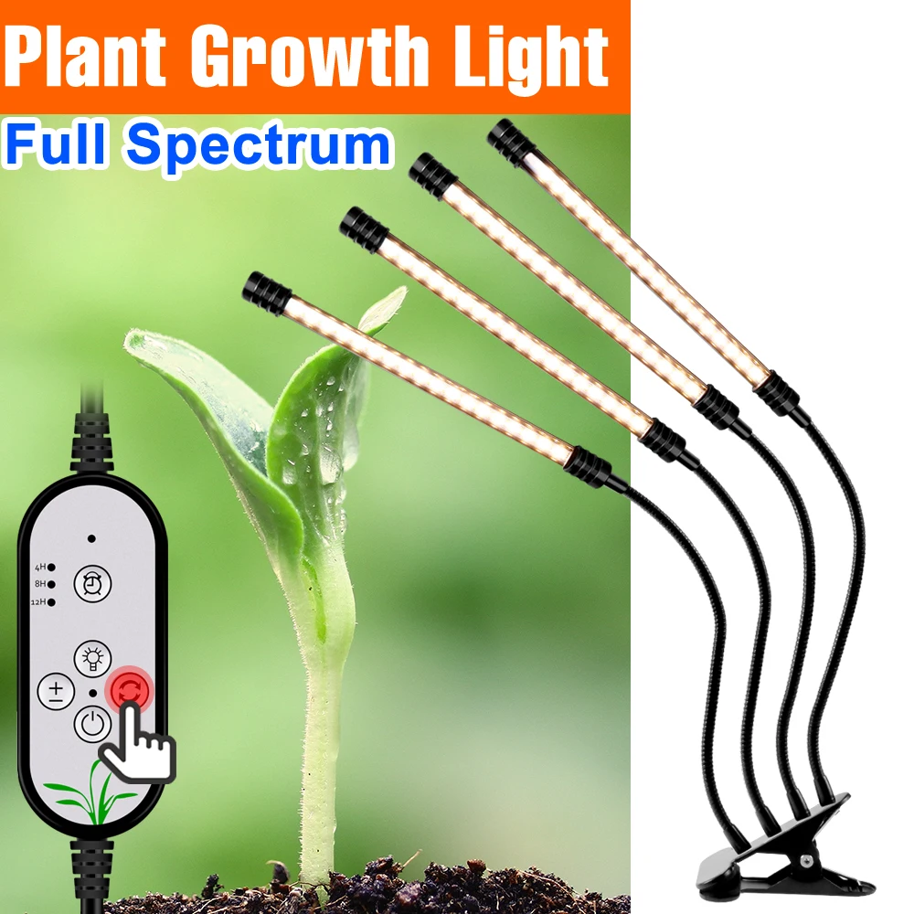 

LED Full Spectrum Lamp Hydroponic Phytolamp For Plants USB Plant Grow Light Greenhouse Phyto Lamp For Seedlings Flower Grow Tent