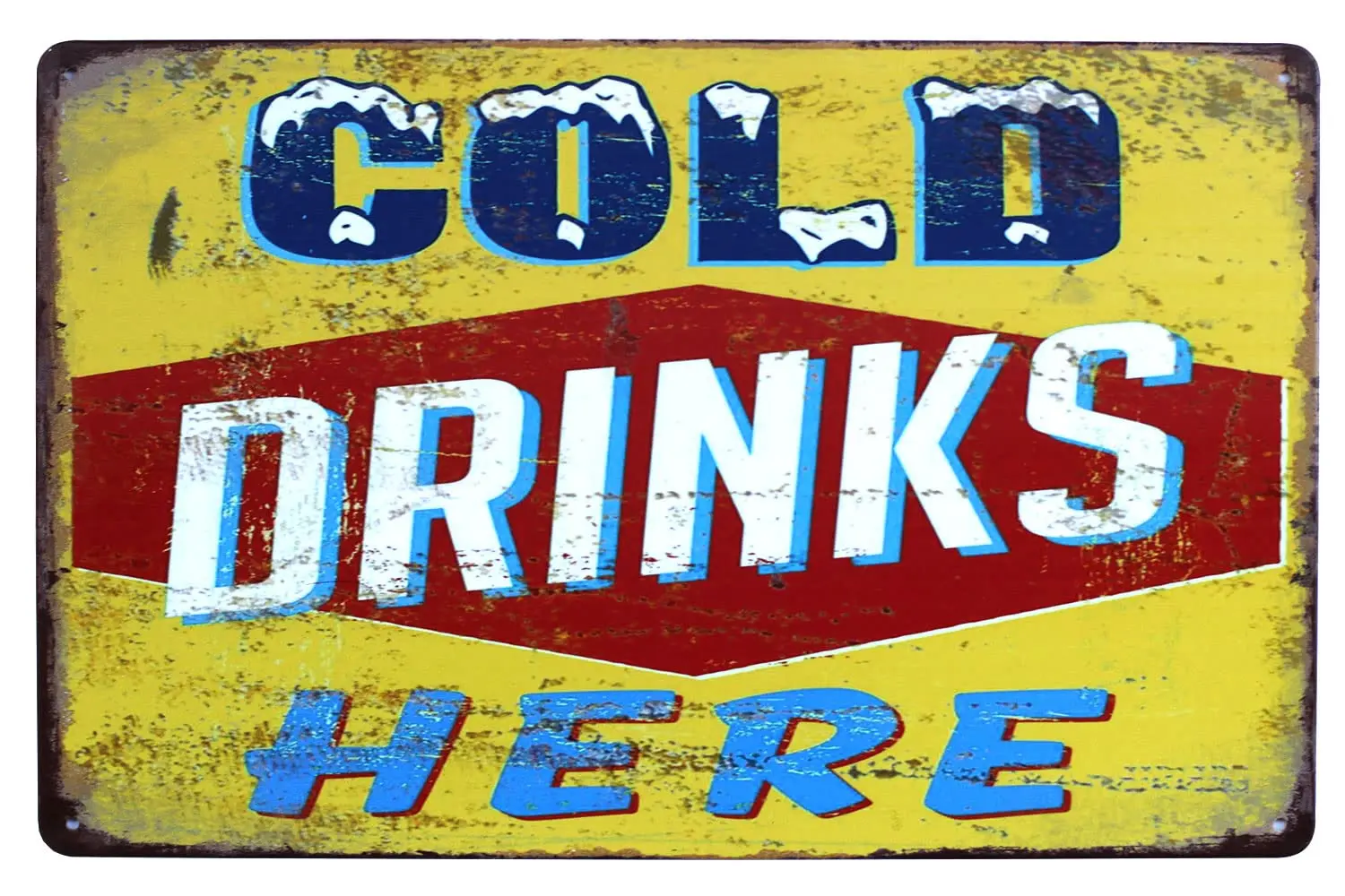 

SUMIK холодные напитки здесь, металлический жестяной знак, винтажный художественный плакат табличка бар кухня домашний декор стен