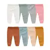 Unisex 1 Piece Solid Color Cotton Newborn Baby Boy Pant 0-24Months Autumn Baby Girl Pant Trousers Spring Legging 1