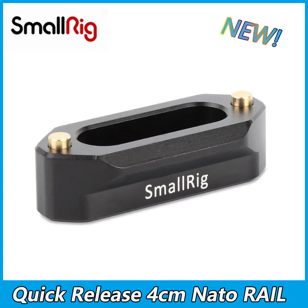 

Быстросъемная направляющая для камеры SmallRig NATO длиной 4 см и длиной 1,57 дюйма с винтами 1/4 дюйма для ручки EVF прикреплять аксессуары 1409 2172