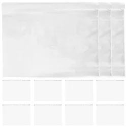 100Pcs Running Bib Bag Race Bib Display Bag Clear Running Bib Storage Holder Running Bib Container