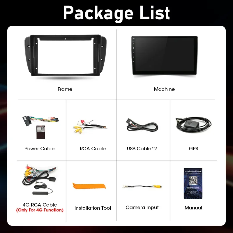 Radio de coche inalámbrica CarPlay Android para Seat Ibiza 6j 2009 - 2013 reproductor de vídeo Multimedia 2Din unidad principal de navegación GPS estéreo 6