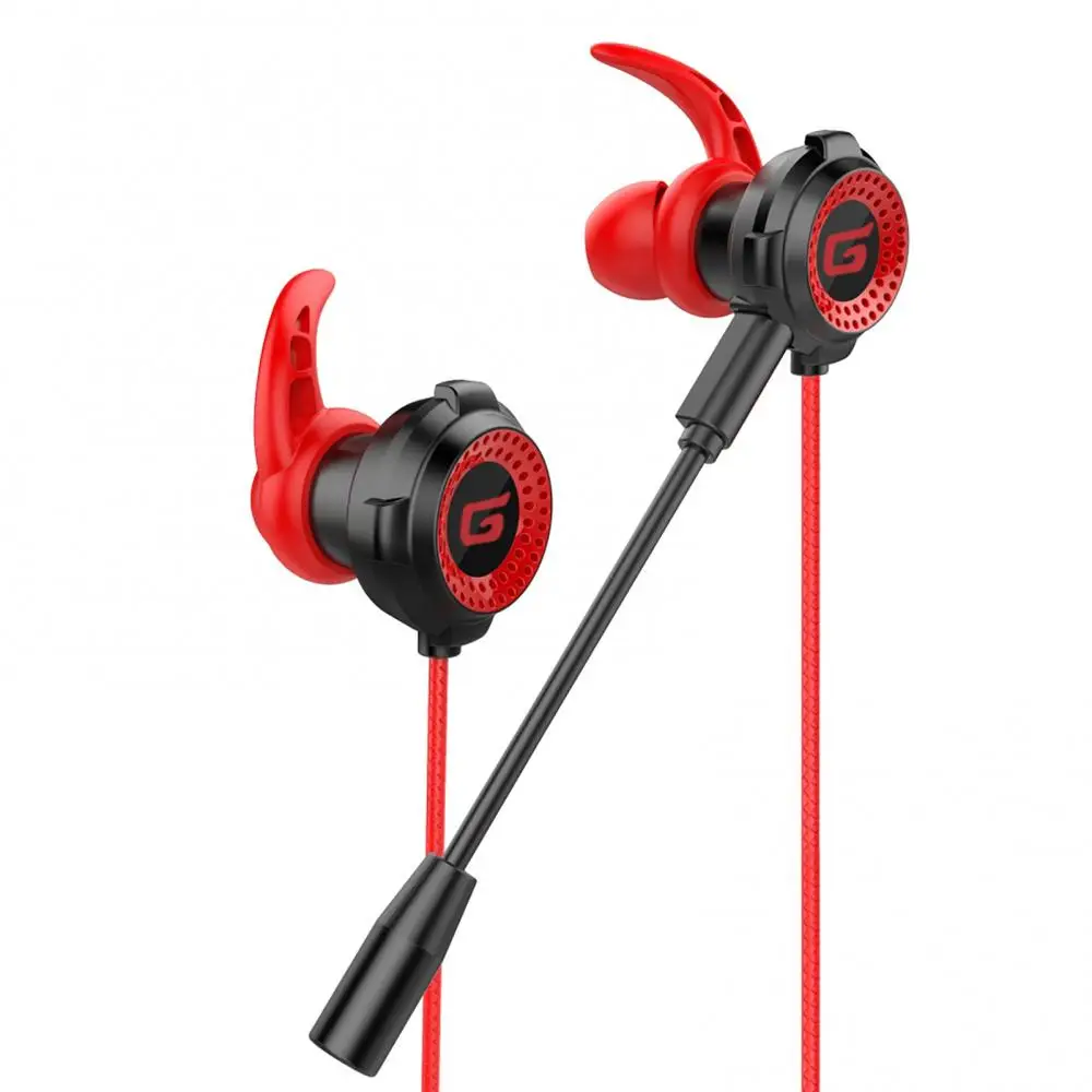 Magnetic Wired In-ear Gaming Headphones With Microphone For Pc_voghion.com