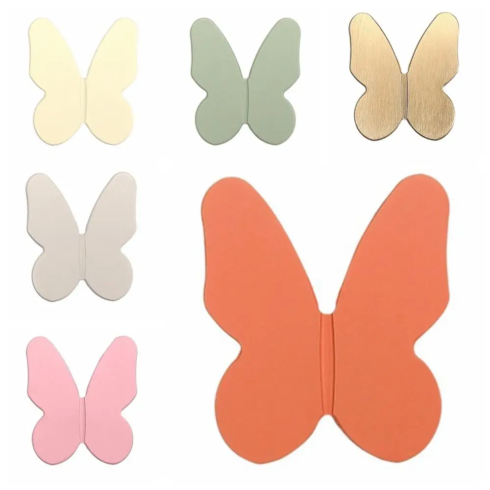 Description Picture 5 of itemFurniture Hardware Butterfly Shape Door Pulls Wardrobe Pulls Single Hole Drawer Knobs Zinc Alloy Cabinet Drawer