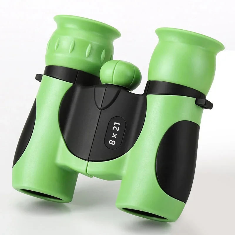 8x21 Kids Binocular Telescopes Children Educational Folding Telescope Outdoor Bird Watching Optics Telescope Christmas Gift 4