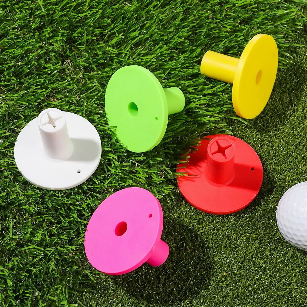 1pcs Rubber Golf Tees Golfer Ball Tees Holder Durable Golf Mat Training Practice Accessories