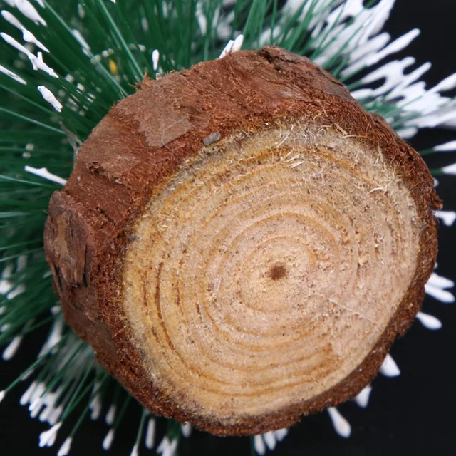 Christmas Green Cedar LED Lights Pine Needle Tree Christmas Decorations Desktop Ornament Gift Mini Christmas Tree Decorations 6