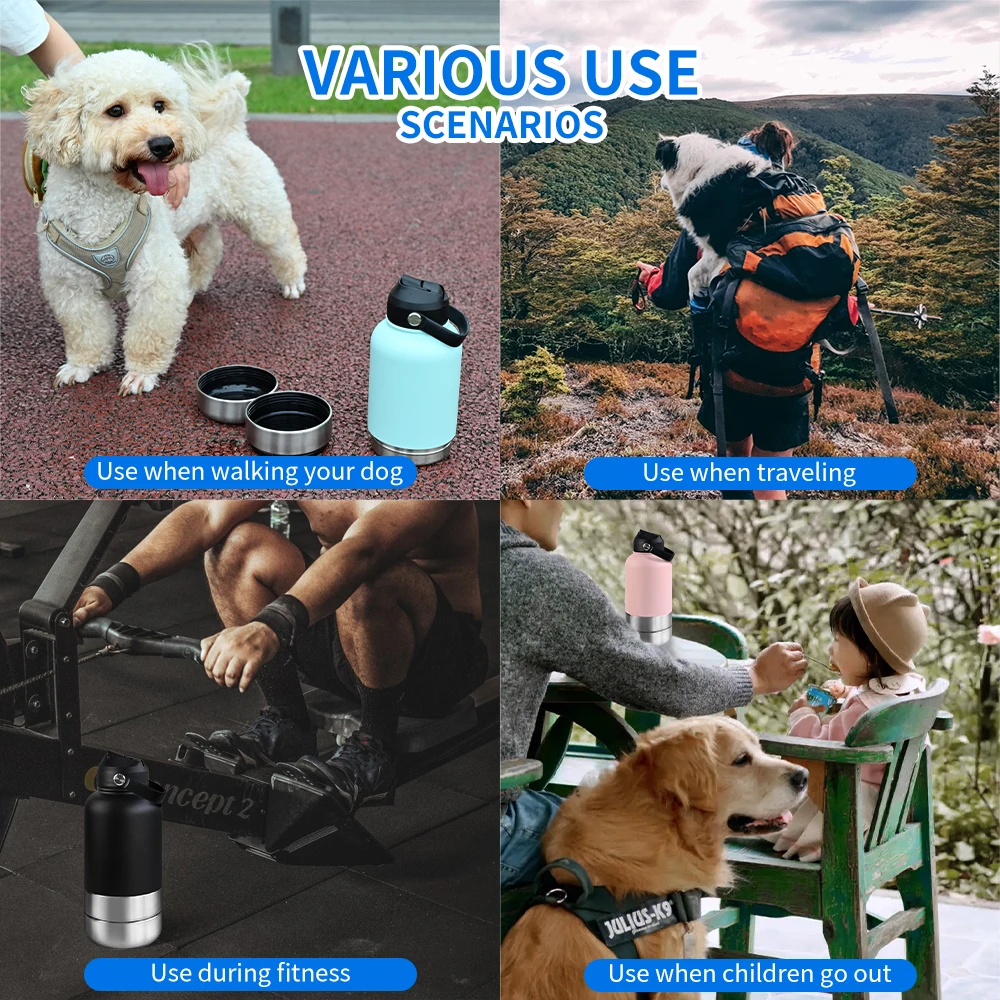 3-in-1 Dog Water Bottle 6