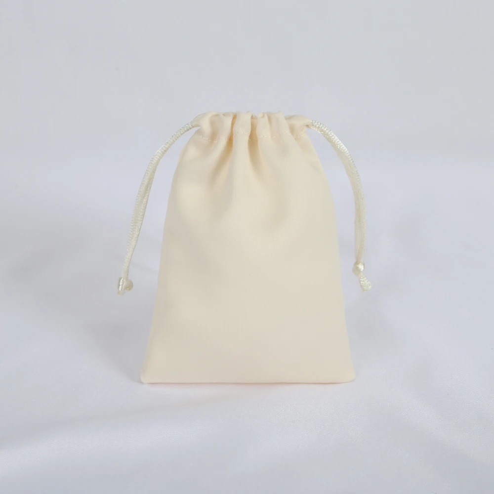 100 stücke Individuelles Logo Seide Samt Schmuck Geschenk Taschen Satin Kordelzug Ohrring Ring Verpackung Organizer Beutel Hochzeit Gunsten Candy Tasche – Detail 14