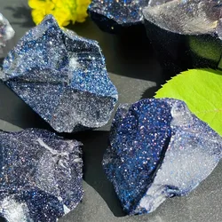 Blue Apatite Natural Rough Stone for Feng Shui and Chakra Balancing (Blue Sandstone)