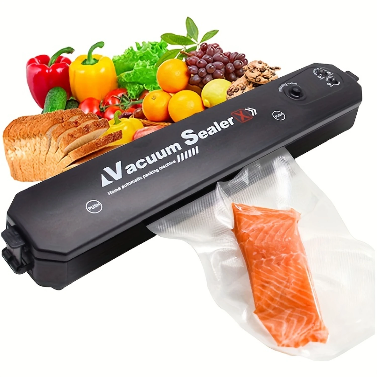 Automatic Food Vacuum Sealer Compact Design