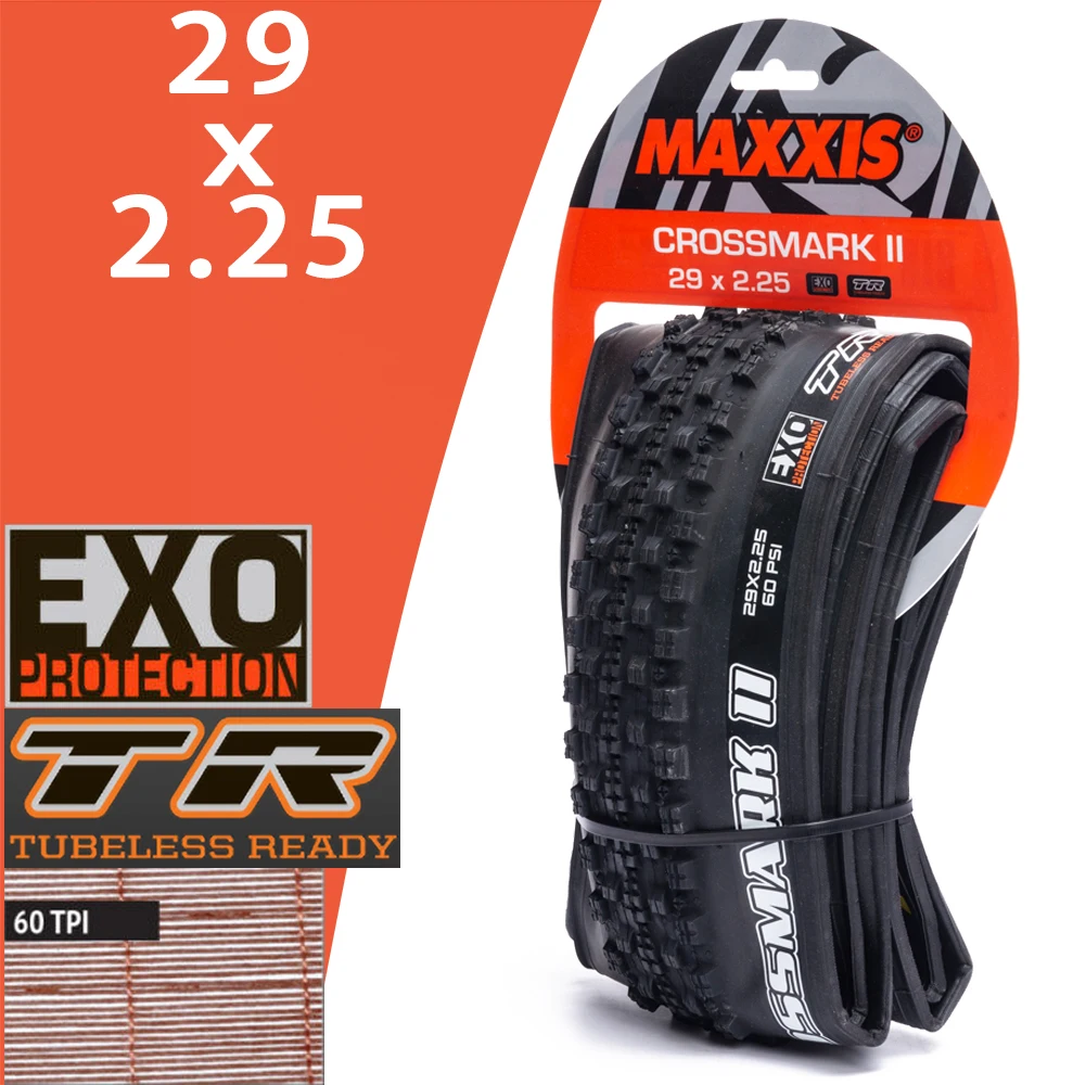 MAXXIS CROSSMARK Ⅱ Folding MTB Bicycle Tire 26x2.10/2.25 27.5x2