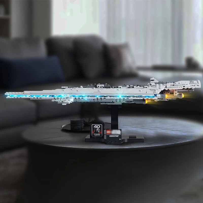 Easylite Led Light Set Per 75356 Wars Exitor Super Star Destroyer Da Collezione Giocattoli Fai Da Te Blocchi Mattoni Kit Di Illuminazione No Model