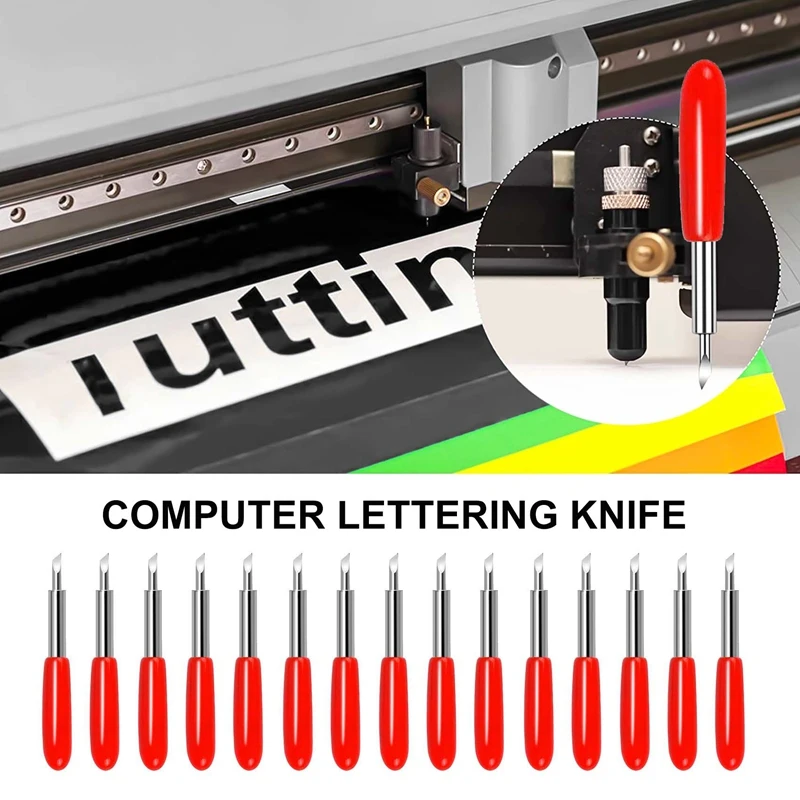 Replacement Cutting Blades for Cricut Explore Air 2 /Air 3/Maker Expression 45 Degree Standard Fine Point Blades 50PCS