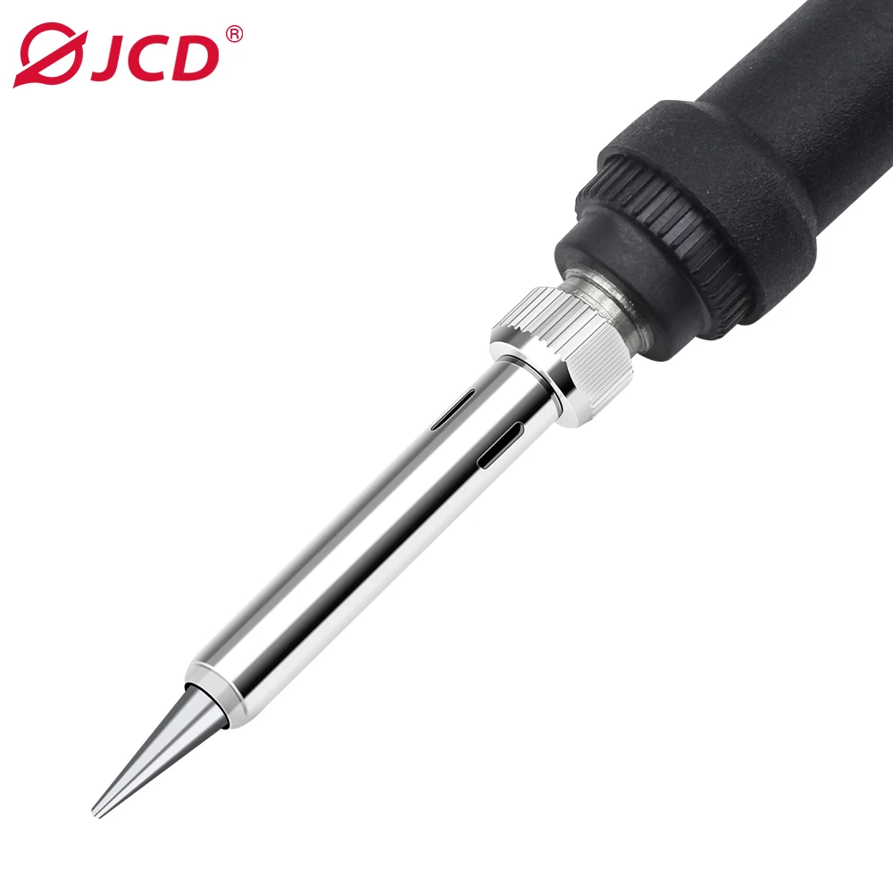 JCD Electric Soldering Iron Adjustable Temperature 220V 110V 60W 80W Welding Solder Rework Station Heat Pencil Tips Repair Tools soldering iron electric soldering iron soldering iron kit soldering iron set