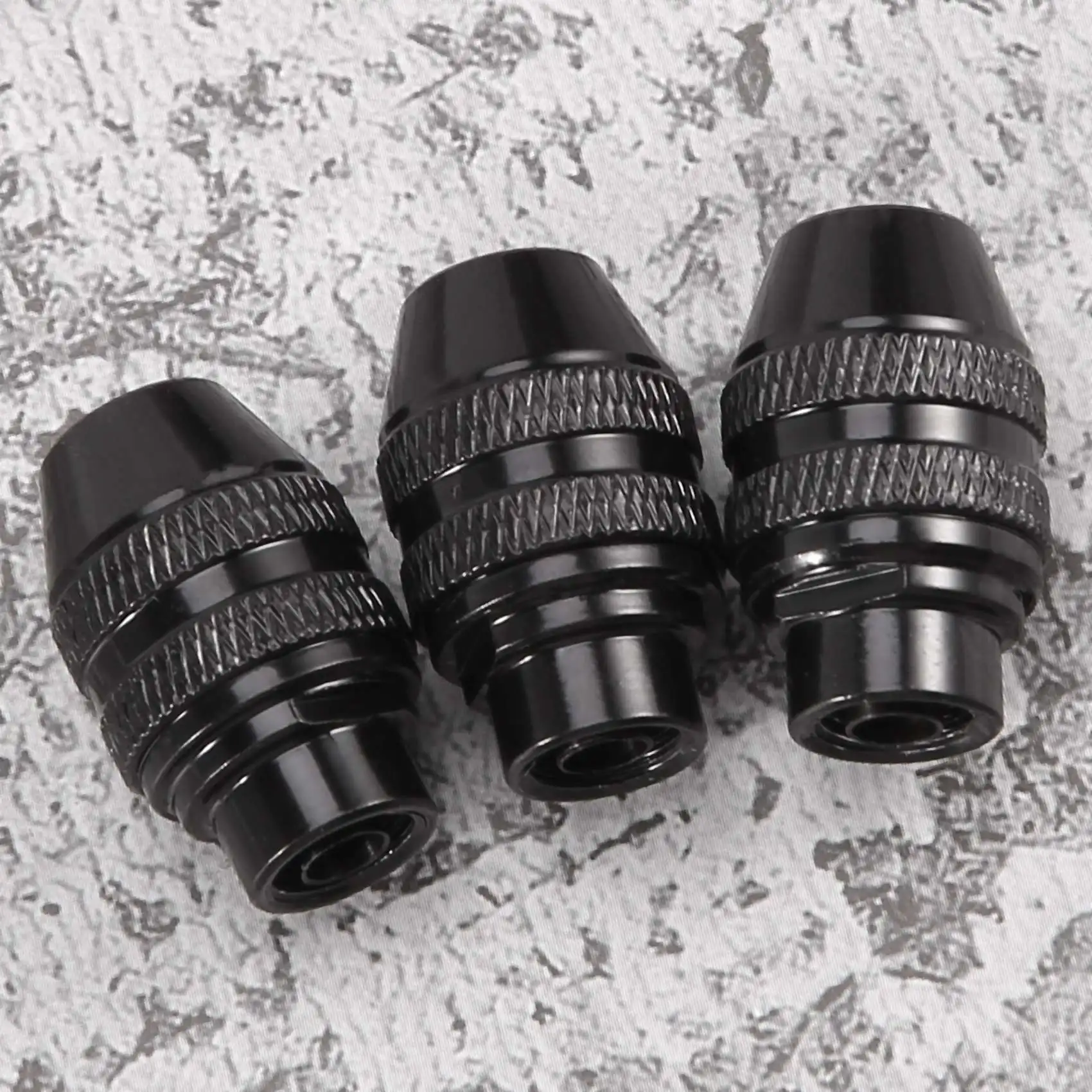 ABRE-3Pcs 멀티 퀵 체인지 키리스 척 드레멜 4486 로터리 공구용 범용 척 교체품 3000 4000 7700 8200