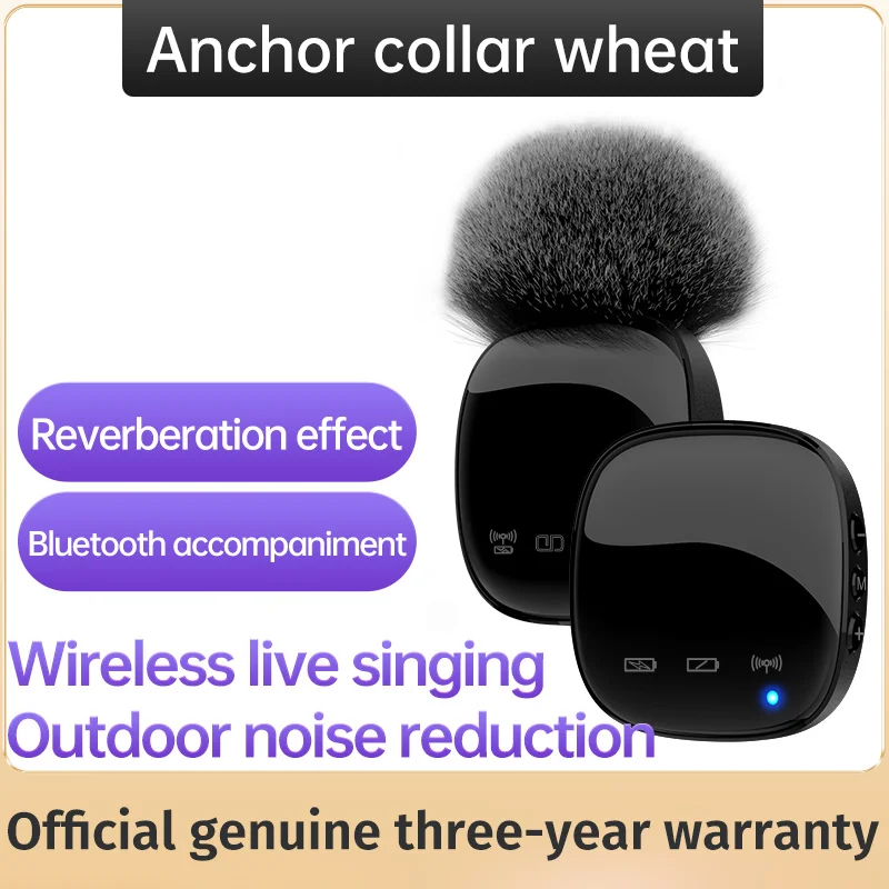 JOCEEY iPhone 및 iPad 및 안드로이드 전화용 무선 라발리에 라펠 마이크,Lavalier Lapel Microphone YouTube 인터뷰, 블로그, 라이브 스트리밍 및 팟 캐스트를 위한 전문