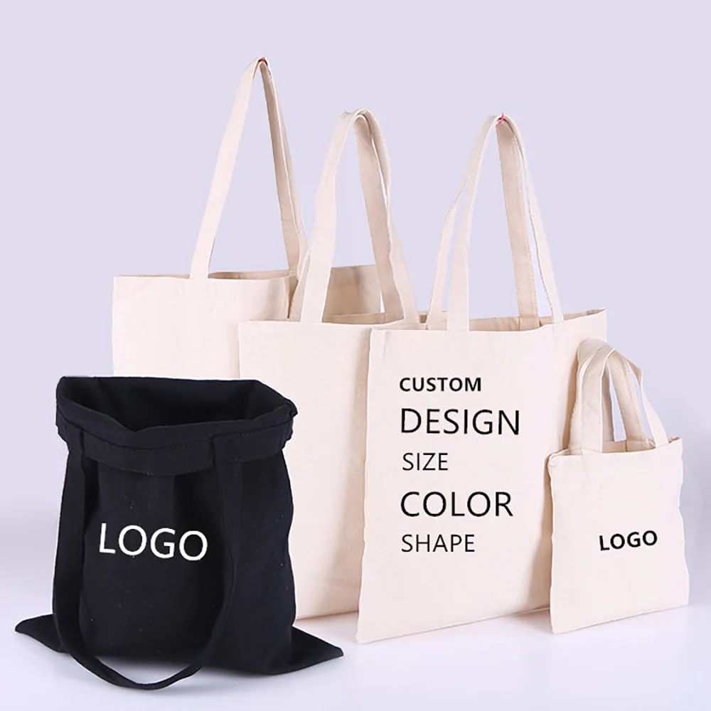 10pcs/Lot Blank Sublimation Tote Bag DIY White Non-woven Fabric Shoulder  Bags Simple Handbag Outdoor Portable Backpack