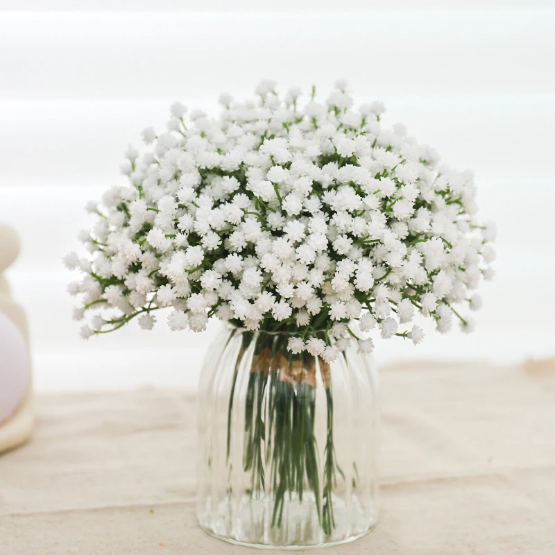 Artificial Babys Breath Flowers Fake Flowers Decoration Gypsophila Floral  for Home Indoor Outdoor Wedding Garden Decor - AliExpress