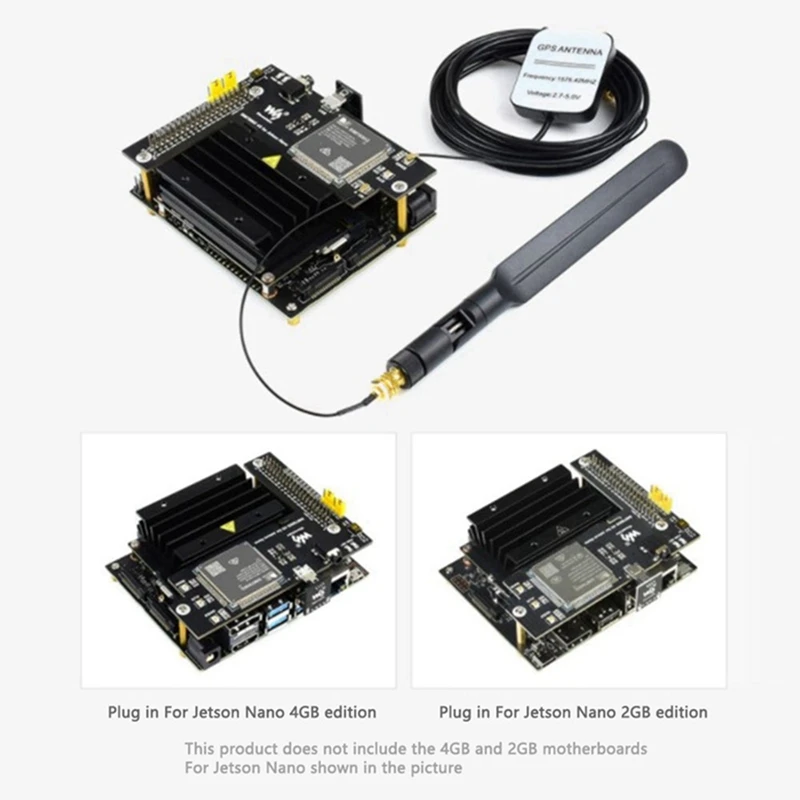 Jetson Nano 4GB  AI ΰ    + SIM7600G-H 4G Ȯ  GNSS IOT 