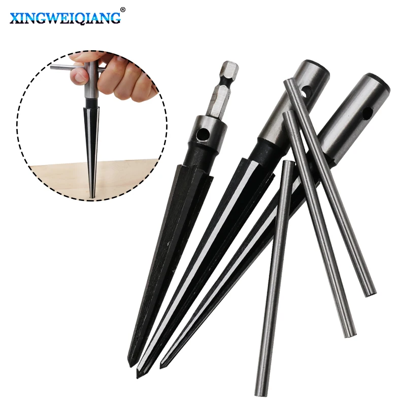 Hand reamer Taper Reamer Hand Metal Reamer Deburring Enlarge Pin Hole Handheld For Plastic Wood Metal Drilling Tools 3-13mm 5-16mm