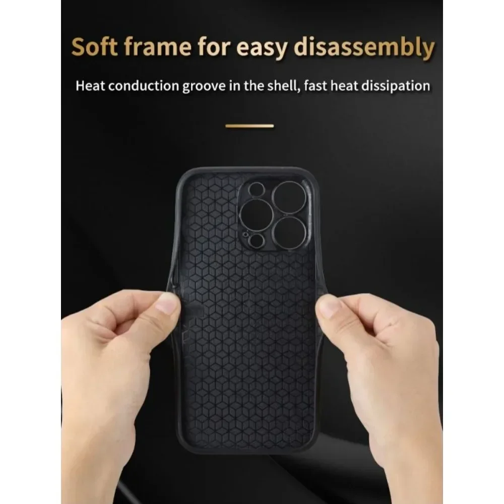 Leather Shockproof Business Phone Case - Soft and Durable Cover