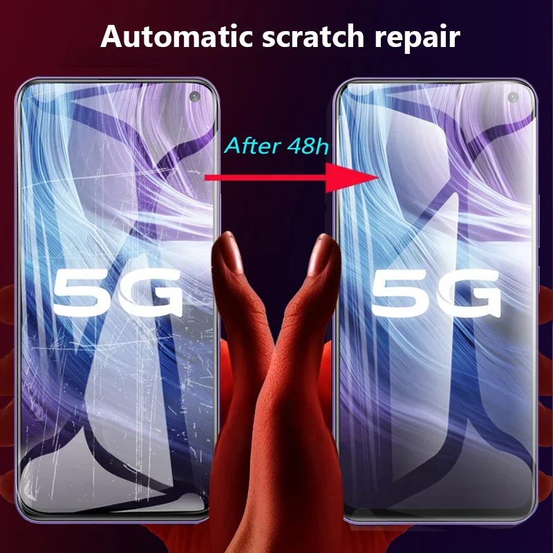 Pellicola salvaschermo in TPU trasparente a copertura totale anteriore/posteriore per Samsung Galaxy S25 Edge S24 S23 Ultra S25 Plus FE S24FE 5G - immagine 2