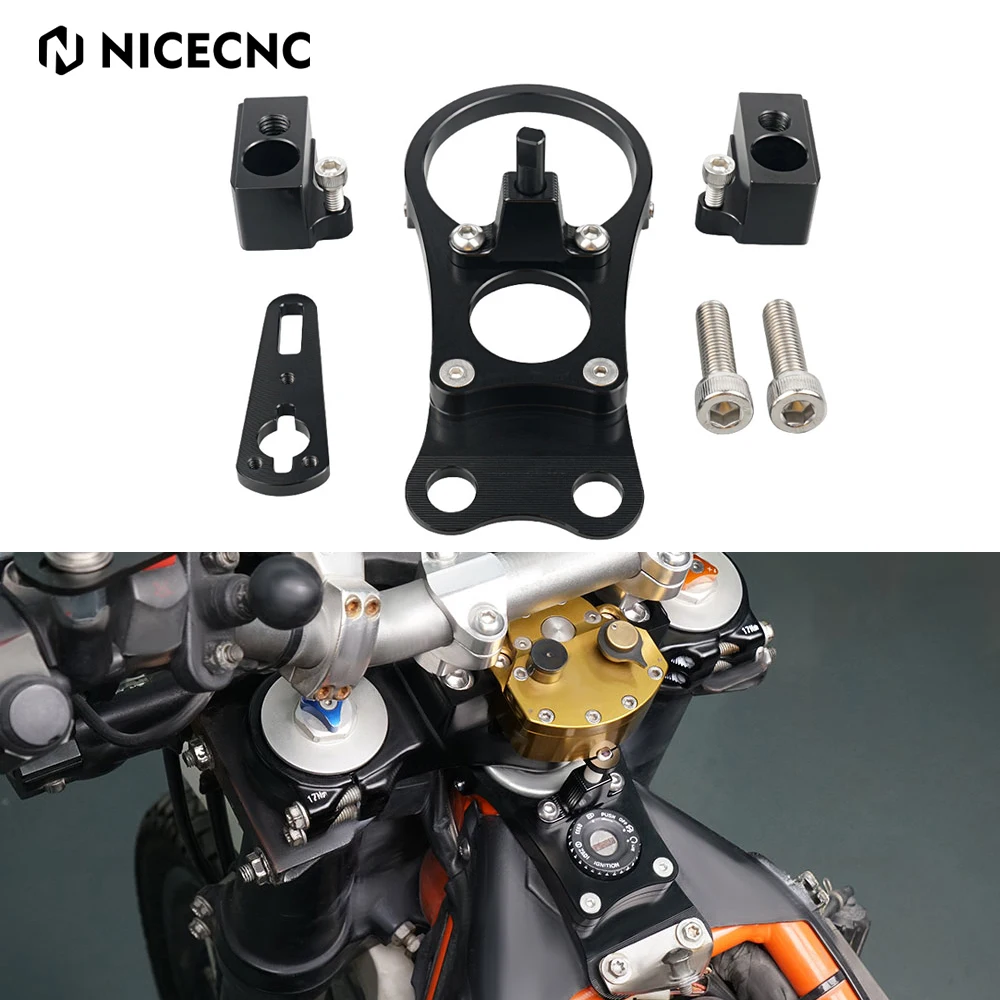 

For KTM 690 ENDURO/R 2012-2018 Motorcycle Steering Damper Mounting 690 ENDURO 690 ENDURO R 2012 2013 2014 2015 2016 2017 2018