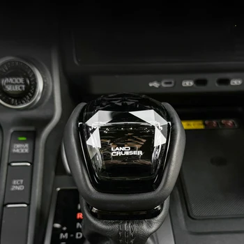 Toyota LC300 2022+ Crystal Glass Gear Shift Lever Cover – Interior Upgrade Accessory