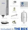 Humidifier, Automatic Steam Humidifier, Large Capacity Whole-House Humidifier for Homes up to 10,300 Sq. Ft., White 5