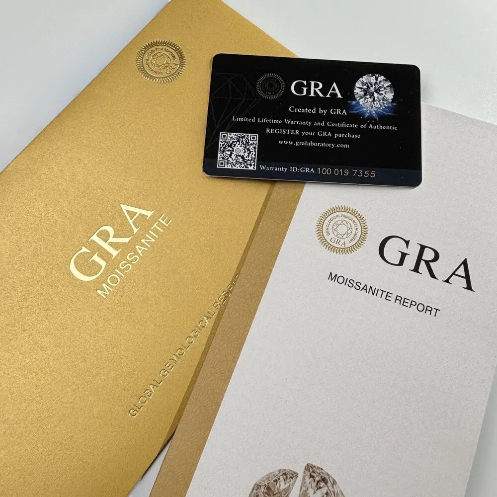 Lemon Color Loose square Radiant Cut  synthetic Moissanite Stone with GRA Certificate  for Women Jewelry Ring Earrings Making