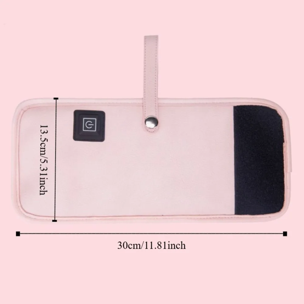 PU Leather Baby Bottle Insulation Cover Universal Car-Mounted USB Milk Bottle Warmer Adjustable Gear Nursing Bottle Heater