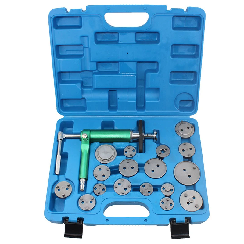 

Universal 18pcs Pneumatic Brake Piston Wind Back Tool Set Auto Wind Back Car Auto Repair Kit