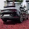 1:24 Ford Mustang Electric Horse Mach-E Alloy New Energy Car Model Diecast Metal Sports Car Model Sound and Light Kids Toys Gift 1