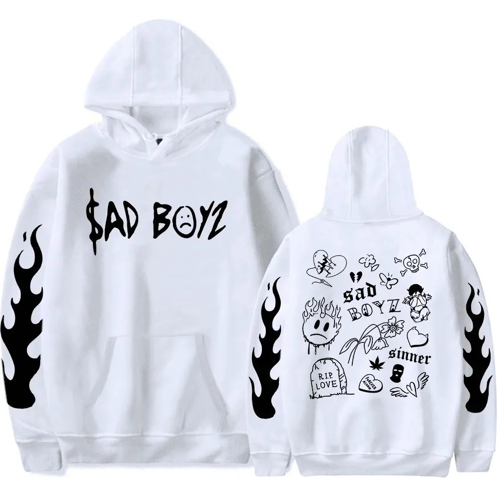 Junior H Hoodie for Men and Women, Hooded Long Sleeve Sweater, Streetwear Pullover, Fashion Streetwear, No Love, Sad Boy Tour